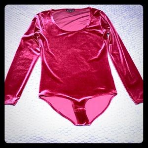 J Crew Velvet Body Suit